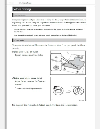 subaru chiffon 2024-2025 owners manual in english